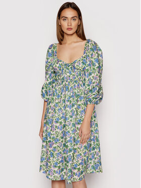 For Love & Lemons For Love & Lemons Vasarinė suknelė Bridget CD2358 Žalia Regular Fit