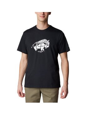 Columbia Columbia T-Shirt 2036401 Czarny Regular Fit