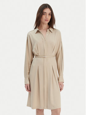 BOSS BOSS Pluusikleit Dolala 50552373 Beež Relaxed Fit