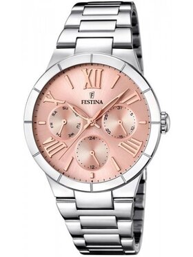 Festina Festina Zegarek F16716/3 Srebrny