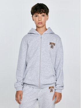 BIG STAR BIG STAR Bluza ARON Szary Basic Fit