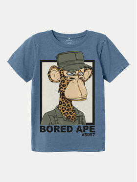 NAME IT NAME IT T-shirt 13232197 Blu Regular Fit