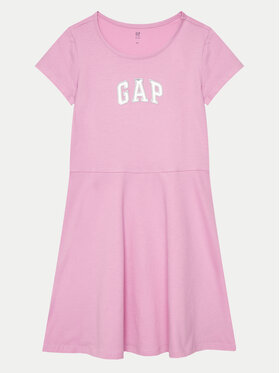 Gap Gap Kleid für den Alltag 404809 Rosa Regular Fit