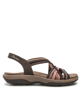Skechers Skechers Sandały Simply Stretch 163023/CHMT Brązowy