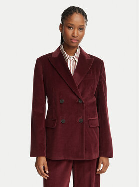 Weekend Max Mara Weekend Max Mara Marynarka Katanga 2625046012 Bordowy Regular Fit