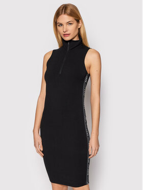DKNY Sport DKNY Sport Každodenní šaty DP9D4253 Černá Slim Fit