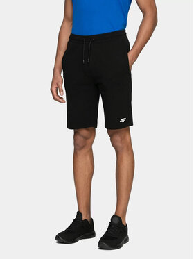 4F 4F Šortky 4FWSS25TSHOM0816-20S Čierna Regular Fit