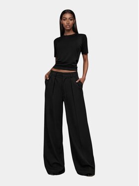 MADE BY SOCIETY MADE BY SOCIETY Spodnie materiałowe TECTONIC GREY Pants - P27151 Czarny Basic Fit