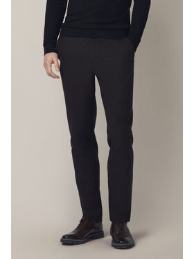 Lancerto Lancerto Spodnie materiałowe Gennaro SP131225000002 Brązowy Slim Fit