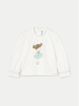 Mayoral Mayoral Bluse 2048 Écru Regular Fit