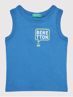 United Colors Of Benetton United Colors Of Benetton Top 3I1XGH002 Albastru Regular Fit