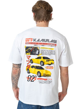 Kamuflage Kamuflage T-Shirt Dorito Biały Comfortable Fit