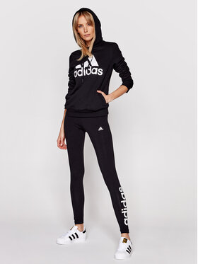 adidas Leggings Loungewear Essentials Logo GL0633 Crna Slim Fit