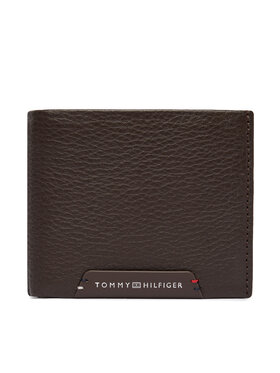 Tommy Hilfiger Tommy Hilfiger Πορτοφόλι Th Corp Mini Cc AM0AM14788 Σκούρο καφέ