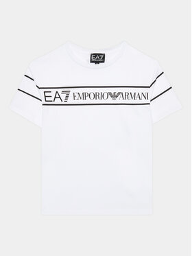 EA7 Emporio Armani EA7 Emporio Armani T-shirt 3RBT59 BJ02Z 1100 Bijela Regular Fit