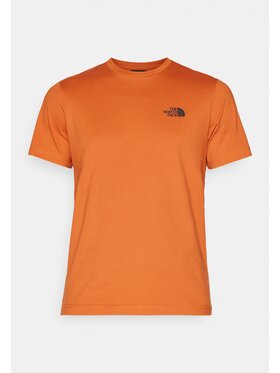 The North Face The North Face T-Shirt Simple Dome Tee Pomarańczowy Regular Fit