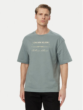 Calvin Klein Jeans Calvin Klein Jeans Marškinėliai LV04RE827G Pilka Regular Fit