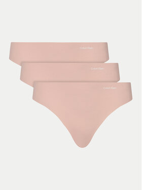 Calvin Klein Underwear Calvin Klein Underwear Комплект 3 чифта прашки 000QD3558E Розов