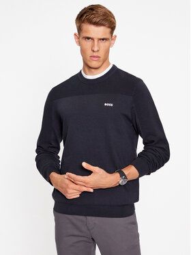 BOSS Boss Maglione Momentum-X_Cn 50498559 Blu scuro Regular Fit