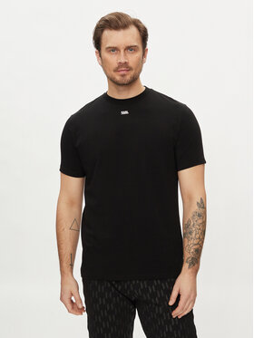 KARL LAGERFELD KARL LAGERFELD Тишърт 755034 542221 Черен Regular Fit