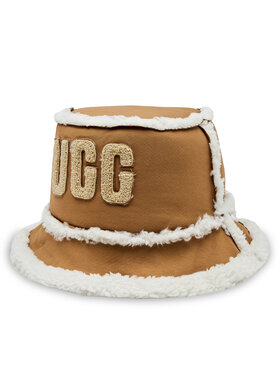 Ugg Ugg Klobuk W Bonded Fleece Bucket Hat 22655 Rjava