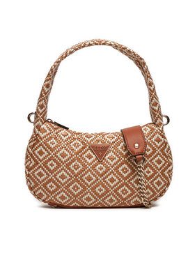Guess Guess Torebka Rianee Hobo HWWR92 28020 Brązowy