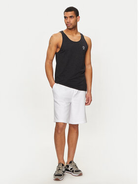 Jack&Jones Majica Brez Rokavov Jormarbella 12256151 Črna Regular Fit