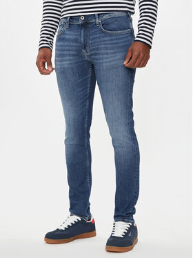 Pepe Jeans Pepe Jeans Džínsy Finsbury PM206321 Modrá Skinny Fit