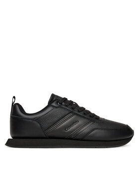 Calvin Klein Calvin Klein Sneakersy Low Prof Runn Laceup Tape HM0HM01897 Czarny