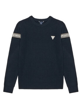Guess Guess Pullover L6BR08 Z1492 Dunkelblau Regular Fit