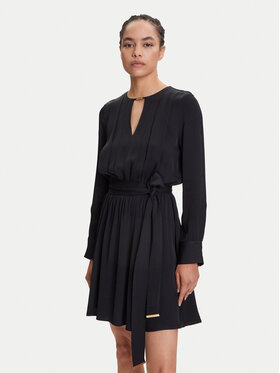 Marciano Guess Marciano Guess Koktejlové šaty 5YGK33 7356A Čierna Regular Fit