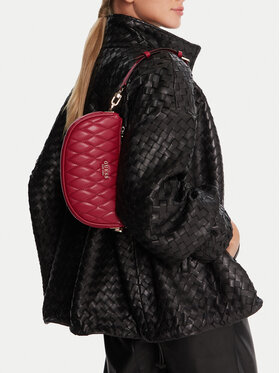 Guess Guess Дамска чанта Valla Mini HWQG81 22720 Червен