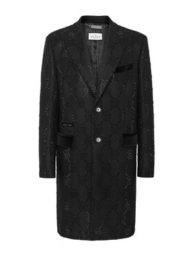 PHILIPP PLEIN PHILIPP PLEIN Cappotto 11599 Nero Regular Fit