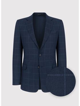 Pako Lorente Pako Lorente Marynarka P23WF-3X-023 Granatowy Slim Fit