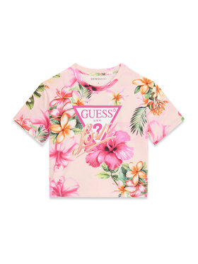 Guess Guess T-shirt J6GI03 K6YW4 Rosa Relaxed Fit