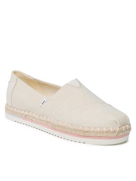 Toms Toms Espadrile Alpargata Platform Rope 10017830 Bež