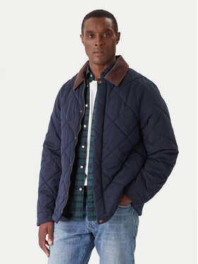 Hunter Hunter Átmeneti kabát Ardwell HARM0003252 Sötétkék Regular Fit