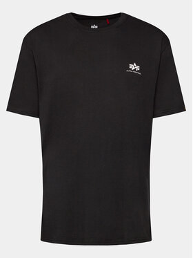 Alpha Industries Alpha Industries T-Shirt Basic T Small Logo 188505 Černá Regular Fit
