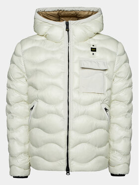 Blauer Blauer Geacă din puf 23WBLUC02084 Alb Regular Fit