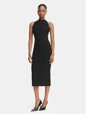 Guess Guess Повсякденна сукня W6BK88 Z1920 Чорний Slim Fit