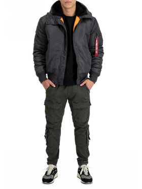 Alpha Industries Alpha Industries Bundy bomber AI.158104-684-M Sivá Vintage Fit