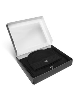 Guess Guess Zestaw Szalik i Czapka M4BZ14 Z2W80 Czarny