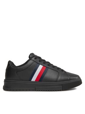 Tommy Hilfiger Tommy Hilfiger Tossud Supercup Lth Stripes Ess FM0FM04895 Must