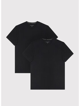 Pako Lorente Pako Lorente Komplet 2 t-shirtów U000B-TT-001 Czarny Slim Fit