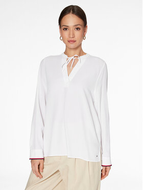 Tommy Hilfiger Tommy Hilfiger Palaidinė WW0WW37994 Balta Regular Fit