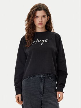 HUGO HUGO Світшот Darace 50534271 Чорний Relaxed Fit