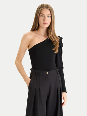 TWINSET TWINSET Sveter 252AT3011 Čierna Slim Fit