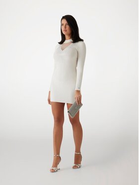 Guess Guess Sukienka codzienna 170075 Biały Classic Fit