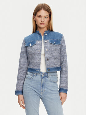 Guess Guess Kurtka jeansowa W5GL23 WH610 Niebieski Regular Fit