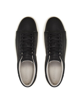 Calvin Klein Superge Low Top Lace Up Lth HM0HM01516 Črna